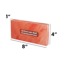 50 Himalayan Salt Tiles Wholesale-Pack (8×4×1″) Pink Salt Bricks for Wall Panels, Sauna, Grill Cooking & Home Décor (Blocks & Bricks Bundle)