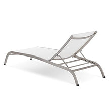 America Luxury - Outdoor Lounge Chair Chaise Set of 4 Aluminum Metal White