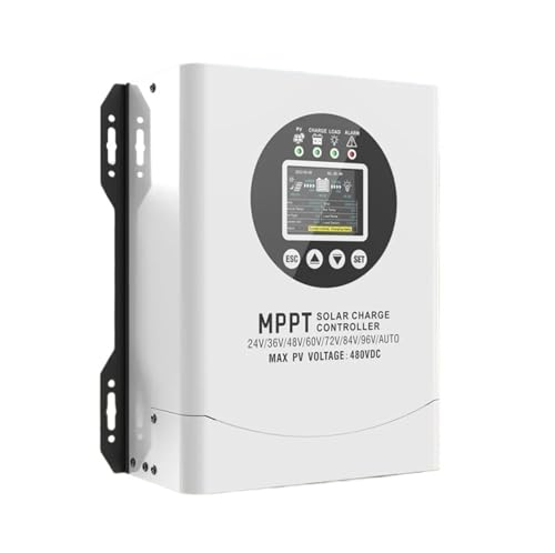 MPPT Solar Charge Controller 60A 120A Solar Panel Solar Charge Regulator 24V-96V Battery Max PV Input 480V(MPPT-120A with WiFi)