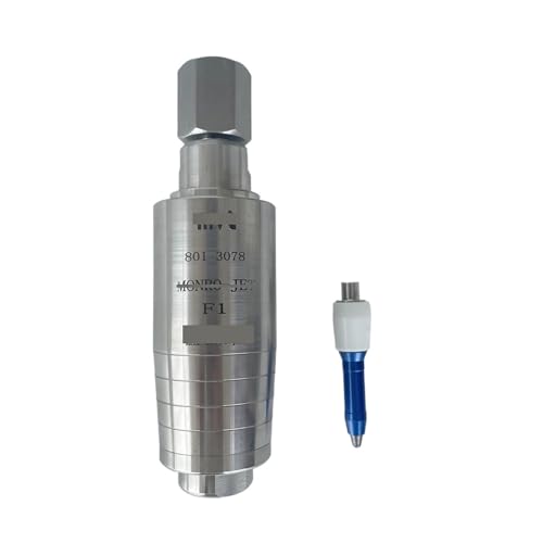 Bolisila High Pressure Turbo Rotation Nozzle SS 1500bar 360degree Efficient Surface Washing Nozzle with Tungsten Steel core(3l8fenale nozzle1.35)