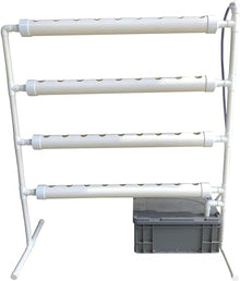 FLTRGO Hydroponics Growing System Hydroponic Grow Kit, 36 Holes Pipe Grow Kit Indoor Greenhouse Planting Box Gardening System Nursery Pot Hydroponic Rack Hydroponic Tower
