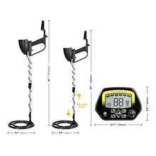 JIQHOHX Underground Metal Detector, Underground Metal Detector Gold Detector Jewelry Treasure Hunter Detector Metal Finder High Accuracy Lightweight