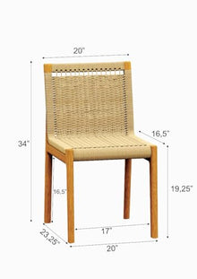 WholesaleTeakFurniture Qty 6 - Grade-A Teak Wood Luxurious Solo/Single SEMA Armless Chairs #26SeAL