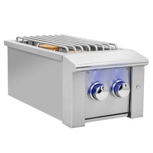 Summerset Alturi Built-in Propane Gas Double Side Burner - Alt-2b-lp