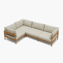 Acanva Vento Outdoor Patio Furniture Set, 4 Seats