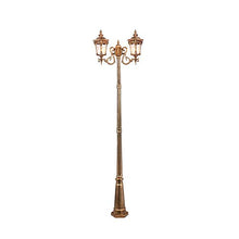 Xinmeiyue Elegant Vintage Outdoor Landscape Light - IP55 Waterproof E27 High Pole Street Lamp for Garden, Patio, and Pathway