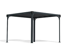 Palram Canopia Milano 10x10 Gazebo Gray/Bronze