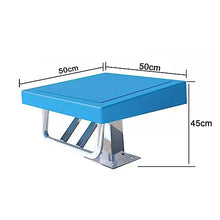 Scpantkend Pool Diving Platform Heavy Duty Swimming Pool Diving Board with Stainless Steel Base, for Indoor & Outdoor Pool and Competition