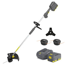 PowerSmart Cordless String Trimmer & Brush Cutter 2-in-1, 13" Battery Powered Weed Eater, with 40V 4.0Ah Battery and Charger Included