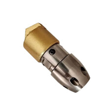 Rotating Water Nozzle for Rock Pagoda Systems - Hardened Stainless Steel with Diamond Composite, 3/4 Inch Female Thread
