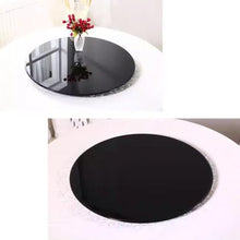 BEWEGNLNHK Round Replacement Tempered Glass Table Top Black, 17in 20in 28in 36in 40in Glass Table Top, Tempered Glass Tabletop 5/16" Thick(100cm(40in))
