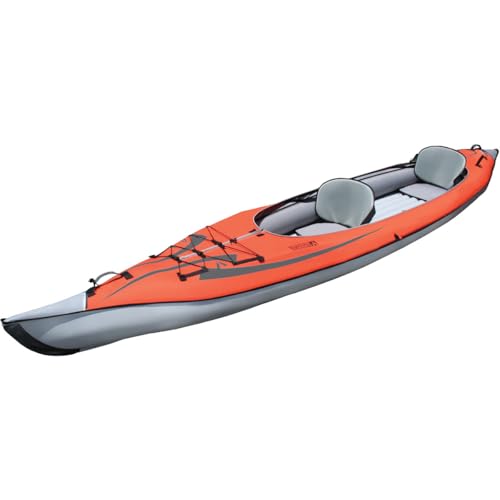 ADVANCED ELEMENTS AE1007-R AdvancedFrame Convertible Inflatable Kayak 15' Red