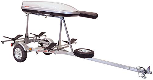 Malone MicroSport LowBed 2-Boat MegaWing Kayak Trailer Package with 2nd Tier