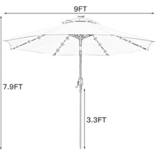 108'' Lighted Market Umbrella