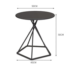 NRFJFOP Side Table Corner Sofa Next to Wrought Iron Coffee Round Top About Bedroom Living Room Mini