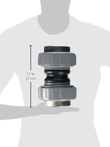 Spears Manufacturing EJ21-CSR Series CPVC Expansion Joint with EPDM Seal, Vacuum Rating 26" Hg, 3" Stainless Steel Reinforced NPT Female, Stainless Steel