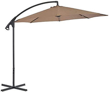 QZQHNYJ Canopies Shade Parasols Cantilever Garden Parasol with Crank and Tilt Function Garden Lawn Garden Outdoor Umbrella Parasols