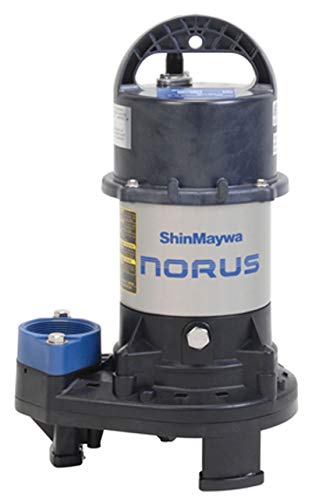 ShinMaywa Norus 4800GPH 1/3HP Submersible Garden Pond Waterfall Pump | 50CR2.25S
