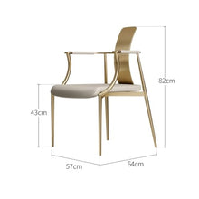 eexbz Comfortable Desk Chair Tea-Making Chair, Household Tea Table and Chair, Modern Stainless Steel Desk and Chair, Club Negotiation Chair Home Office Desk Chairs(A)