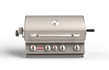 Bull Outdoor Products Premium Outdoor Kitchen Bundle – Angus 75,000 BTU Built-In Grill Head, Double Drawer with Reveal, 38" Double Doors, Single Side Burner, 304 Stainless Steel – LP