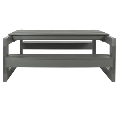 highwood Monroe Modern Picnic Table, Coastal Teak