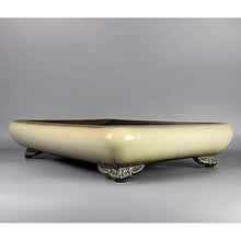 thalo Planter Pots Plant Planter Purple Clay Colored Glaze Bonsai Flower Pot Handmade Rectangular Shallow Pot Plant Container Accessories