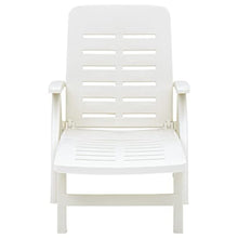 Beach Chair Lounge Chair Cover Sun Lounger Pool Sun Lounger Suitable for Beach Hotel Holiday Folding Sun Lounger Plastic White (White 28.3" x 74.4" x 37.8" (W x D x H))