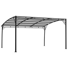 HKTMGDNG 13x10 ft Patio Gazebo Metal Garden Canopy Sunshade Tent, Cream