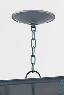 Troy Lighting Zuma 4 Light Outdoor Pendant Black 27" Tall 15" Wide