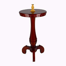 blue-ther Embossed Round Floating Table with Magic Trick Set
