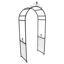 Panacea 83690 Rustic Heirloom Cottage Garden Arbor, Brown, 96" H