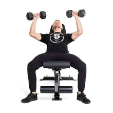 Bells of Steel Hex Dumbbells Set 5-50lb Rubber 10 Pairs