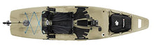 Perception Kayaks Showdown 11.5 Sit-on-Top Pedal Drive Fishing Kayak Fossil Tan