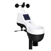 Rain Gauge Outdoor, Wireless Weather Station Anemometer Sensor(White)