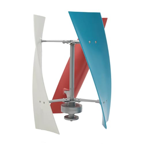 HUIZHITENGDA 1500W 12V/24V Efficient Wind Turbine Generator, Portable with Controller 3 Blade Turbine Wind Power Kit for Courtyard Outdoor Streets,12v