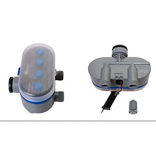Ball Valve Electronic Automatic Watering Two Outlet Four Dials Water Timer Garden Irrigation Controller for Garden, Yard