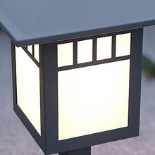 Outdoor Waterproof Lawn Lights E27 1-Light External Garden Lamps Modern Home Yard Decorative Path Lights Outside Floor Mount Lighting Fixture Compatible with Landscape Deck H23.64in ,chandelier lighti