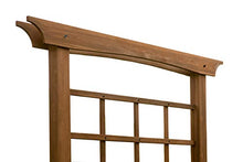 Vita Heartwood Cedar Trellis, 82 inch H x 60 inch W, FSC, Wood, Garden Décor Lattice, Privacy Screen, VA68899