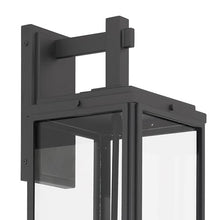 Crystorama Byron 3 Light Matte Black Outdoor Sconce