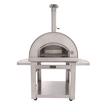 Outdoor Kucht Wood Fired Gas Pizza Oven in Stainless Steel