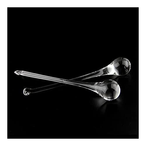 JUIYU Chandelier Crystal Prisms Pendants Clear Crystal Raindrop Pendants Chandelier Prism Stained Glass Chandeliers Part Crystals Lighting Lamp Replacement Parts (Color : 30x300mm, Size : 100pcs)