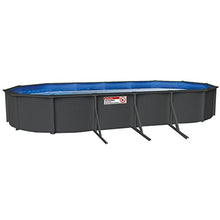 Lake Effect Pools Metropolitan Oval Above-Ground Swimming Pool 52" | Blue