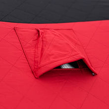 Eskimo FatFish 9416i Insulated Portable Pop-Up Ice Fishing Shelter Red, 7-9 Person