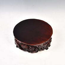 ZOCWJK Plant standPlant Base Stand, Wooden vase Base, Round Base, Display Stand, Flower Pot, Strange Stone Decoration Base, Aquarium, Bonsai Base, Base Stand,One Color-B