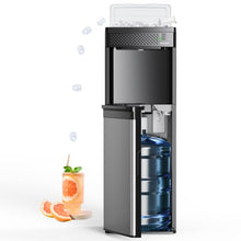 ecozy 4-in-1 Bottom-Loading Water Dispenser with Ice Maker, ECO Mode