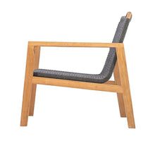 Royal Teak Collection ADCC-G Admiral Club Chair with Arm Support, Charcoal