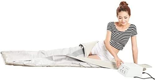 TZLGMDER 3 Zone Sauna Blanket Sauna Heating Blanket Body Shaper Personal SPA Portable Sauna Weight Loss Blanket