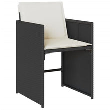 AMBERARD Patio Dining Set Set of 8 Black Furniture Set