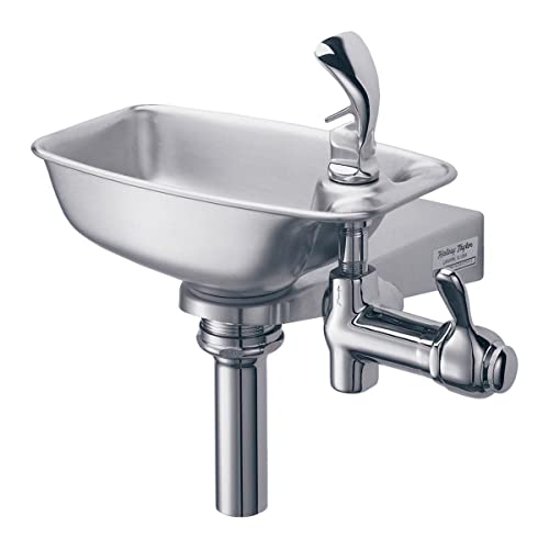 Halsey Taylor 4540 FTN 12-3/4" Wall Mounted Outdoor Rated Stainless Drinking Fountain