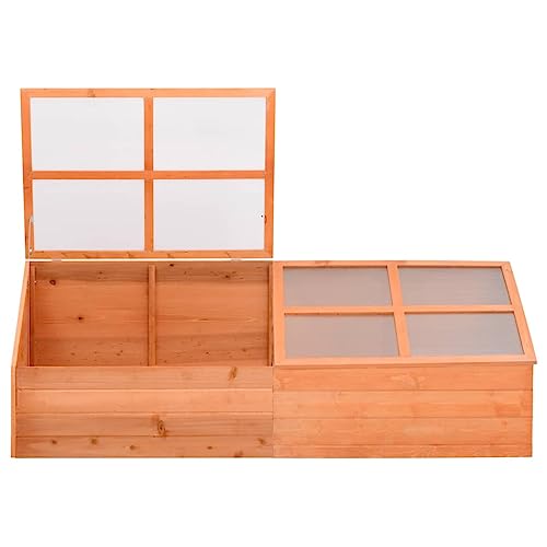 Greenhouse Natural Wood Tone Wood Large Foldable Greenhouse Garden Structures Hardware